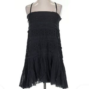 Free people black mini dress